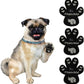 Dog Paw Pads Anti-Slip Grips,Dog Paw Protectors for Senior Dogs on Hot Pavement,Provides Traction to Keep Them from Slipping on Smooth Floors 12 sets-48 Pads Black XL