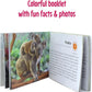 Menique Wild Animals Memory Matching Game – 80 Cards (40 Pairs) with Real Photos – Includes Educational Booklet with Animal Facts – Fun & Cognitive Game for Kids and Adults
