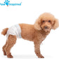 Paw Inspired 32ct Disposable Dog Diapers | Female Dog Diapers Ultra Protection | Diapers for Dogs in Heat, Excitable Urination, or Incontinence (Small)