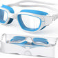 Kids Swim Goggles,Swimming Goggles for Kids 6-14, Anti-Fog UV Protection Pool Glasses for Boys Girls