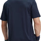 MIER Men's Quick Dry Workout Shirts Moisture Wicking Running Athletic Performance T-Shirts Recycled Polyester Top Tee