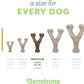 Benebone Wishbone Durable Dog Chew Toy for Aggressive Chewers, Real Chicken, Made in USA, Medium, for All Breed Sizes
