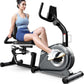 Recumbent Exercise Bike for Home,Recumbent Stationary Bikes for Adults & Seniors,Load Capacity of 400 pounds,Equipped with 16 Adjustable Gears, and Soft Adjustable Seats