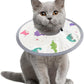 LOS ANDES Cat Recovery Collar - Adjustable Protective Alternative to Cat Neck Cones, Lightweight Elizabethan Collar for Kitten/Puppy