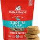 Stella & Chewy's Freeze-Dried Raw Dinner Patties - Surf 'N Turf Salmon & Beef Recipe - High Protein Grain-Free Puppy & Dog Food - Perfect For Picky Eaters - 14 oz