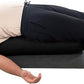 Yogikuti Iyengar Yoga Bolster for Restorative Yoga and Meditation – Lightweight Cotton Support Pillow with Handle for Easy Carry, Versatile for Pose Modification, Balance, Back Relief, and Relaxation