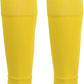 2 Set Anti-Slip Grip Soccer Socks with Shin Guard Sleeves, Sports Athletic Socks for Men Women