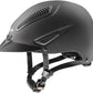 uvex perfexxion II Horse Riding Helmet for Women & Men, Black - Adjustable & Excellent Ventilated Helmet