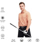 Men's Golf Polo Shirts Short Sleeve Striped Performance Moisture Wicking Dry Fit Golf Shirts for Men