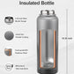 40oz Insulated Water Bottle,Stainless Steel Vacuum Water Bottle, BPA-Free & Leakproof -with Paracord Handle,Strap,Straw Spout Lids,Large Water Jug for Gym Sports