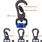 PLUTUS PET Short Training Dog Leash with Padded Handle for Medium Large Dogs,18 Inch Heavy Duty Strong Traffic Leash with Carabiner Clip for Climbing Walking or Guiding Blind(18”，Royal Blue)