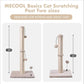MECOOL Cat Scratching Post Premium Basics Kitten Scratcher Sisal Scratch Posts with Hanging Ball 22in for Kittens or Smaller Cats (22 inches for Kitten, Beige)