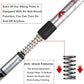 Aihoye Hiking Trekking Poles, 2 Pack Collapsible, Lightweight, Anti Shock, Walking Sticks, Adjustable Hiking Pole for Men and Women