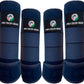 Horse Medicine Brushing Boots Leg Wraps Protection Gear Set of 2 and Set of 4 in 14 Colors