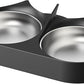 PETLIBRO Pet Food Splitter with Stainless Steel Bowls, Automatic Cat Feeder Bowls for Two Cats or Dogs, Suitable for PETLIBRO Automatic Cat Feeder PLAF005, PLAF006, PLAF103, PLAF203