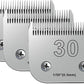30 Blades for Dog Grooming Blades Compatible with Andis,Oster A5,Wahl km10 Dog Clippers,Size-#30, 1/50-Inch Cut Length (0.5mm)(3pcs #30)