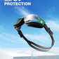 ZIONOR G1 Lite Swim Goggles with Swim Cap Comfortable Anti-fog Swimming Goggles Cap Set for Adult Men Women