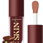 LANGMANNI Moisturizing Lip Oil,No-Sticky Lip Gloss Lip Balm Lip Care,Fruit Flavoured Lip Oil For Dry Lip's Moisturizing Hydrating And Nourishing ((Chocolate))