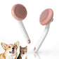 Pet Grooming Self-Cleaning Slicker Brush for Cats & Dogs, Effortlessly Removes Tangles, Loose Undercoat and Mats (Pink, 2 Pack)