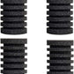 hygger Pack of 4 Replacement Sponges for Aquarium Double Sponge Filter (S)