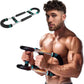 U-Shaped Twister Arm Trainer, Adjustable Chest Arm Forearm Strengthener with 4 Springs, Portable Home Fitness Equipment for Men, Upper Body Muscle Workout Tool.