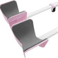 Leg Stretcher Split Machine for Flexibility, Max 330lbs Heavy Duty Split Trainer Equipment, Max. 180° Opening Leg Stretching Tool for Ballet, Cheerleading, Gymnastics (Pink)