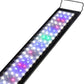 WATER REBIRTH LED Aquarium Light, Full Spectrum Fish Tank Led Light with Aluminum Alloy Shell Extendable Brackets (30-36 in)