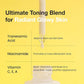 coxir TXA Niacinamide Toning Ampoule – Korean Face Serum with Tranexamic Acid & Vitamin C for Even Skin Tone, Radiance & Hydration – Calming and Lightweight – 50ml/1.69 fl.oz