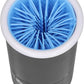 gernie Electric Pet Washer, 2000mAh USB Rechargeable Automatic Dog Washer 2 in 1 Portable Dog Foot Cleaner with Soft Brush for Small Medium Dogs s and Cats