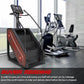SPART Stair Stepper Machine, Commercial Stair Climber with LED Screen, Stair Exercise Machine with 15 Speed Levels, Speaker, Fan Cooling, Wireless Charge and Safety Key for More Fun in Home Gym