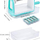 Ourokhome Zucchini Noodle Maker Spaghetti Spiralizer - 5 Blades Vegetable Slicer for Veggie Noodles and Curly Chips
