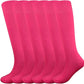 Fitliva Knee High Long Sports Socks Unisex Multicolor 3/6/12 Pairs