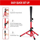 Baseball Softball Tee for Kids Toddles 3-10 Years Batting Hitting Tee T Ball Set Stand for Baseball Trainer Easy Adjustable Height 20.5''-29.5''Portable w/Carry Bag for Indoor Outdoor