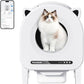 Self Cleaning Litter Box, 68 L Automatic Cat Litter Box for Multiple Cats, Robot with Dual Safety Protection, APP Control, Odor Removal Smart Litter Boxes, 2 Roll Trash Bags