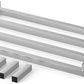20 in X 36 in. Aquarium Stand | Industrial Style Aluminum Fish Tank Base with Open Frame Design
