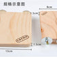 Hypeety Parrot Bird Wooden Platform Perch Pet Dwarf Hamster Gerbil Rat Small Animal Sport Exercise Toy Pet Parrot Bird Cage Perches Square Toy