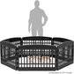 IRIS USA 24" 6-Panel Puppy Playpen, 61 x 61 x 24, Puppy Fence, Dog Playpen, Dog Play Pen Indoors, Pet Fence, Puppies/Small Dogs, Black