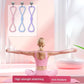 Resistance Bands, Figure 8 Exercise Bands for Women Men, Arm Back Elastic Rope for Glutes,Back,Fullbody Yoga Pulling Rope, Gift for Sports Lover/Beginner (25 lbs)