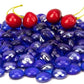 18 LB Fire Glass Beads Fireglass Drops for Gas Fire Pit Fireplace Cobalt Blue Luster Reflective Decorative Glass Gems Rocks Pebbles Stone for Vase Fillers Aquarium Fish Tank Decoration (Cobalt Blue)