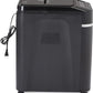 Amazon Basics 200-Sheet Auto Feed Cross Cut Paper Shredder with Pullout Basket, Black