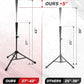 Gonex Baseball Softball Practice Hitting Batting Tripod Stand Rubber Tee Collapsible Portable with Carrying Bag