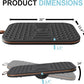 360-Degree Wobble Balance Board for Adults - 2-in-1 Dual-Sided Anti-Fatigue Mat & Stability Trainer for Standing Desk, Home Gym or Office - Premium PU Leather & Solid Wood
