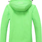 MOERDENG Women's Waterproof Ski Jacket Warm Winter Snow Coat Mountain Windbreaker Hooded Raincoat Jacket