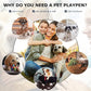 BestPet Dog Playpen Indoor 32 inch 8 Panels Metal Dog Pen Pet Dog Fence Outdoor Exercise Pen with Doors,Pet Puppy Playpen for RV Camping Yard, Black