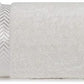 CASA COPENHAGEN Ember, 500 GSM, 27x55 Inches Large Bath Towels, Set of 4 Towels, Super Soft and Absorbent, Egyptian Cotton Towels for Bathroom & Shower - Light Grey +White +Black +Dark Grey