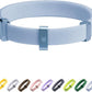 Safety Cat Collar and ID Tag Set - Elastic Quick Release, Non Breakaway Cat Collar Personalized Anodized Aluminum Engraved Pet Name Tag, Lightweight for Kitten Small Large Cat