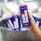 Sunshine Sparkling Energy Drink, Black Cherry with Daily Essential Vitamins, 360mg of Electrolytes, 70mg of Natural Caffeine, 12 Fl Oz (Pack of 12)