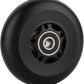 AOWESM Inline Skate Wheels 80mm 76mm 72mm 85a Outdoor Indoor Black Blue Red Roller Hockey Blades Replacement Wheels w/Bearings ABEC-9 and Floating Spacers (8-Pack)