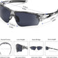 BEACOOL Polarized Sports Sunglasses for Men Women Youth Baseball Fishing Cycling Running Golf Motorcycle Tac Glasses UV400