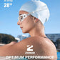 ZIONOR Swim Goggles, G1 SE Swimming Goggles Anti-fog for Adult Men Women